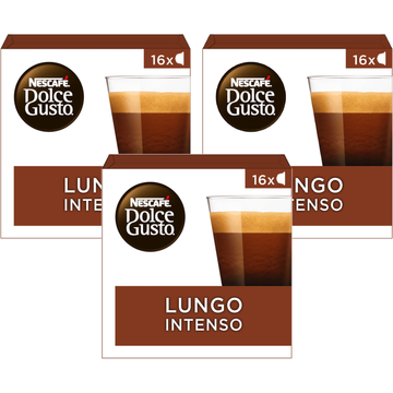 Nescafé Dolce Gusto Caffe Lungo Intenso - 3 x 16 koffiecups - JUMBO