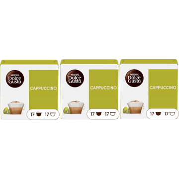 Nescafe Dolce Gusto Cappuccino Koffiecups 3 x 30 Stuks - JUMBO