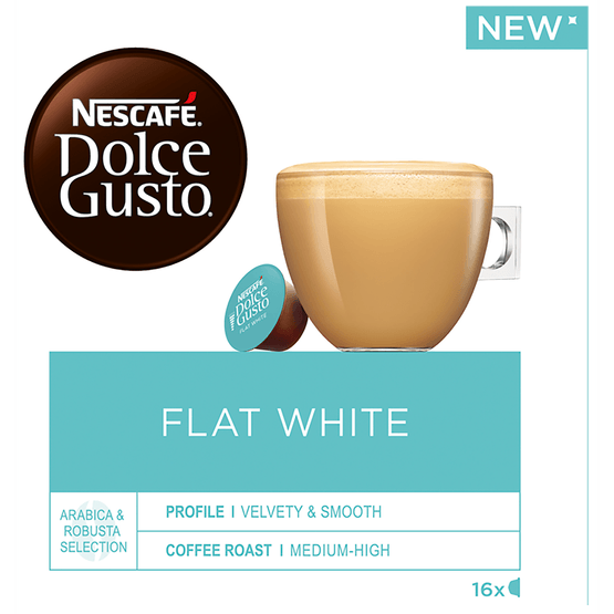 Nescafé Dolce Gusto Gemalen Koffie Flat White - Dirk
