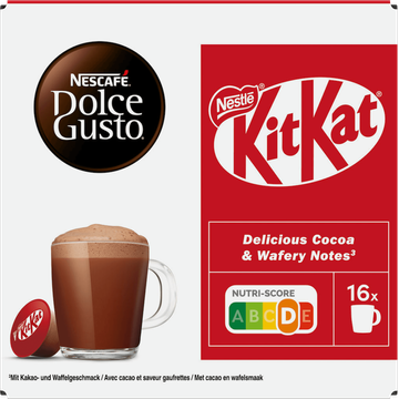 Nescafé Dolce Gusto KitKat 16 capsules - JUMBO