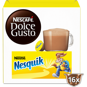 Nescafé Dolce Gusto Nesquick capsules - chocolademelk - 16 cups - JUMBO