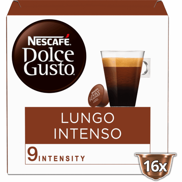 Nescafe Dolce Gusto koffiecups lungo intenso - PLUS