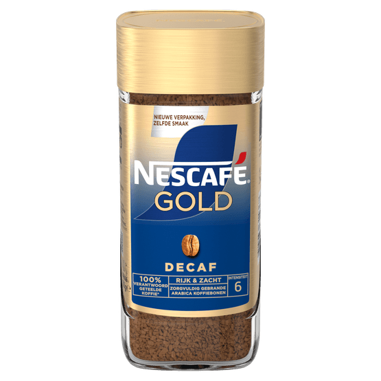Nescafé Gold oploskoffie decaf - Dirk