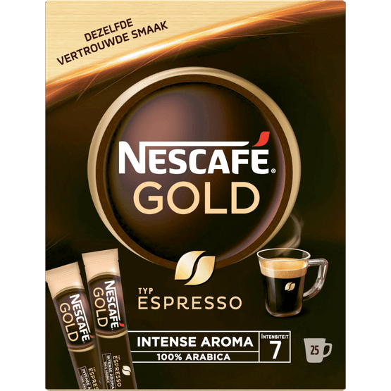 Nescafé Gold oploskoffie sticks - Dirk