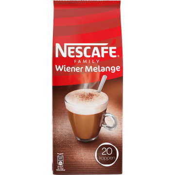 Nescafé Wiener Melange Family oploskoffie 20 koppen - JUMBO