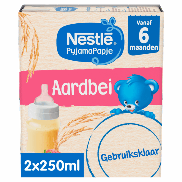 Nestlé 6+ Pyjamapapje aardbei - PLUS
