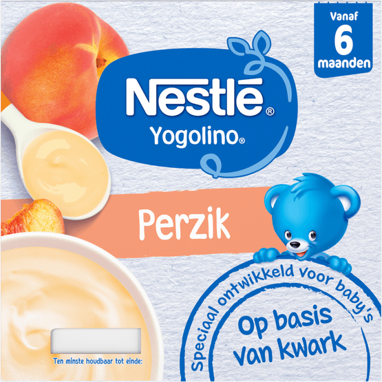 Nestlé Kwarkolino perzik 6+ maanden - Dirk