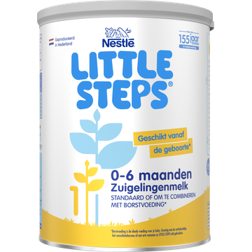 Nestlé LITTLE STEPS 1 Zuigelingenmelk Standaard 0-6 maanden - JUMBO
