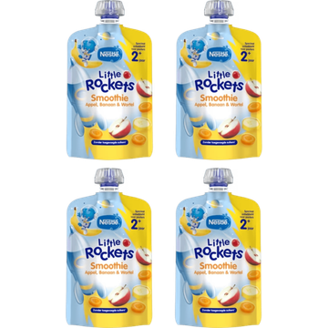 Nestlé Little Rockets Smoothie Appel Banaan Wortel - JUMBO
