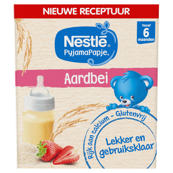 Nestlé Pyjamapapje aardbei 6+ - Dirk