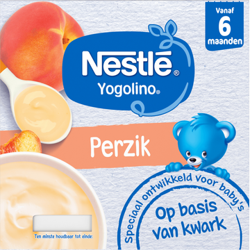 Nestlé Yogolino® Perzik 6+ maanden baby toetje - JUMBO