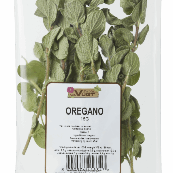 Neutraal Oregano zakje - PLUS