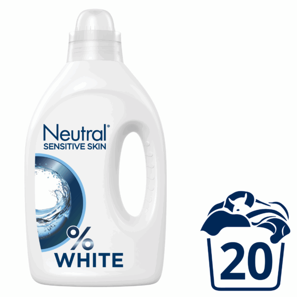 Neutral Vloeibaar Wasmiddel Wit - PLUS