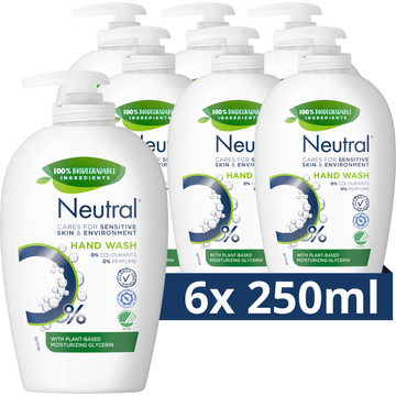 Neutral Vloeibare Handzeep Parfumvrij - JUMBO