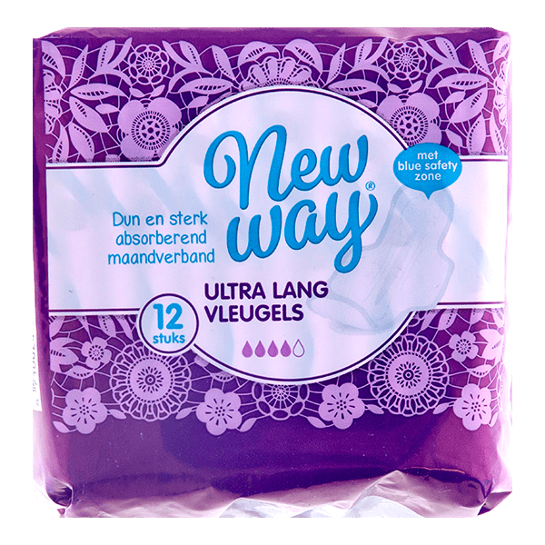 New Way Maandverband Ultra Lang Vleugels Super - PLUS
