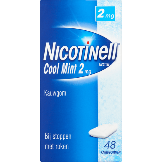 Nicotinell Kauwgom mint 2 mg - Dirk