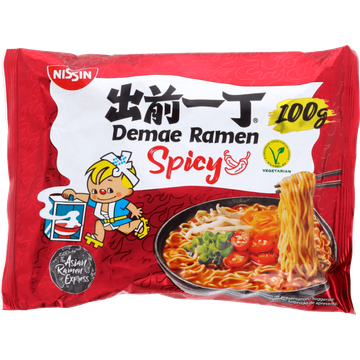Nissin Demae Ramen Spicy - JUMBO