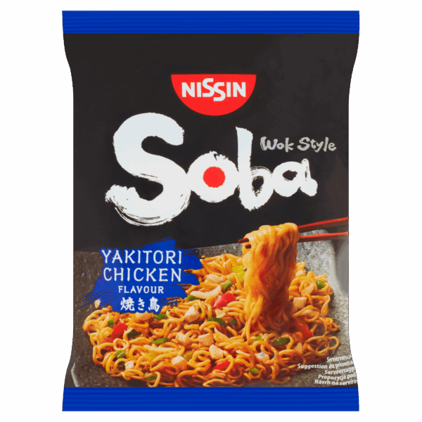 Nissin Soba Noodles Yakitori - PLUS