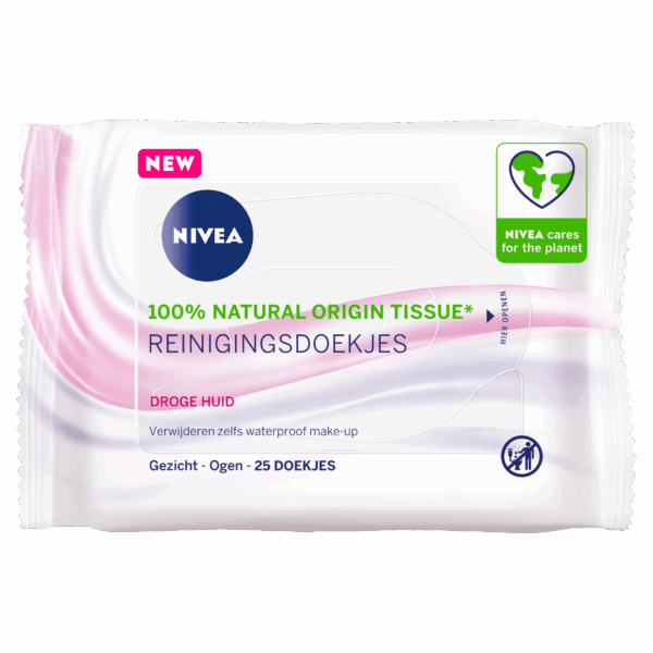 Nivea 3-In-1 Verzachtende Reinigingsdoekjes - PLUS