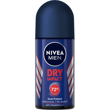 Nivea Men Dry Impact Anti-Transpirant 2 x 50 ml - JUMBO