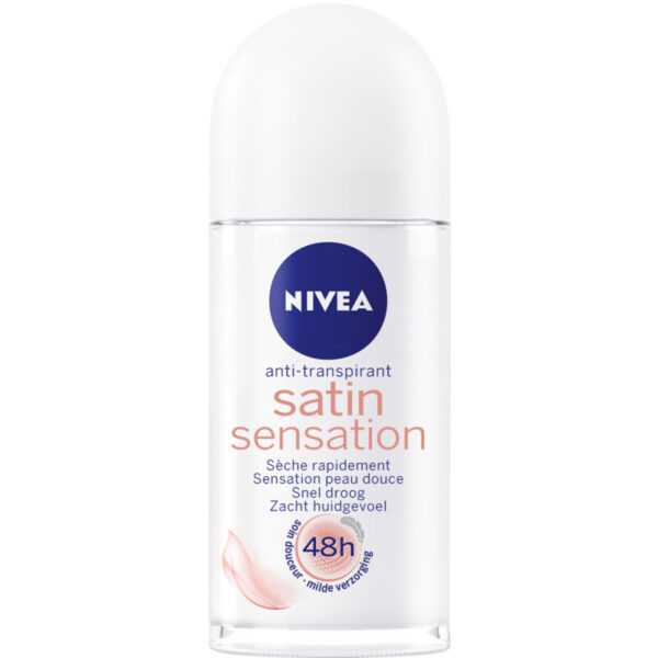 Nivea Satin Sensation Anti-Transpirant Roll-On - Albert Heijn