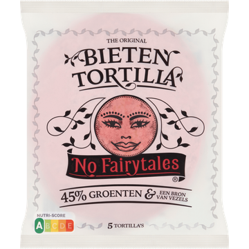 No Fairytales Bieten Tortilla 5 Stuks - JUMBO
