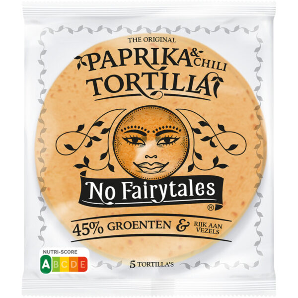 No Fairytales Paprika & Chili Tortilla - Albert Heijn