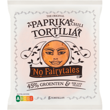 No Fairytales Paprika & Chili Tortilla - JUMBO