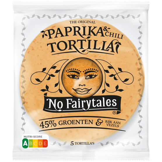 No Fairytales Tortilla paprika-chili - Dirk