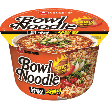 Nongshim Instant Noodles Chicken Spicy Bowl - JUMBO