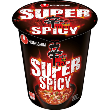 Nongshim Shin Red Super Spicy Cup - JUMBO