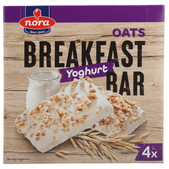 Nora Oats breakfast bar yoghurt - Dirk