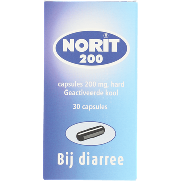 Norit Capsules diarreeremmers 200 mg