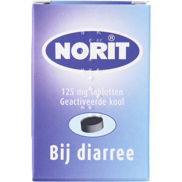 Norit Tabletten diarreeremmers 125 mg - JUMBO