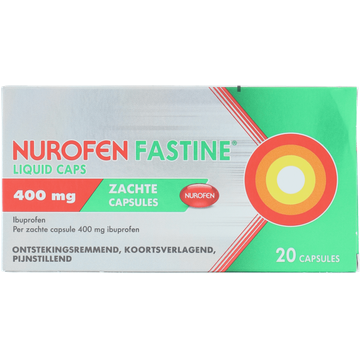 Nurofen Ibuprofen Fastine liquid caps 400 mg - JUMBO