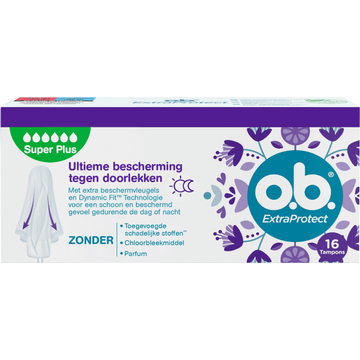 O.B. ExtraProtect Super + Comfort Tampons - JUMBO