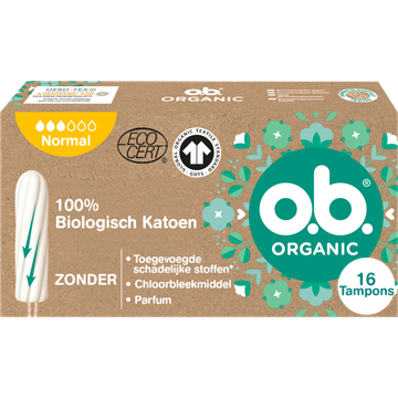 O.B. Organic Normal Tampons - JUMBO