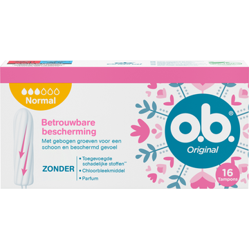O.B. Original Tampons Normal - JUMBO