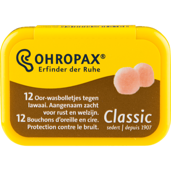 Ohropax Oorwasbolletjes classic - Dirk