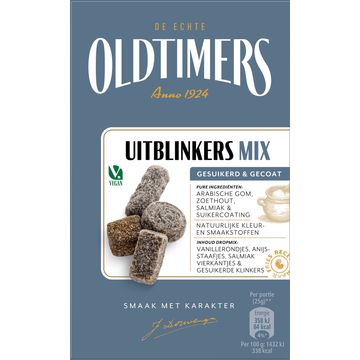 Oldtimers Uitblinkers Mix Gesuikerd & Gecoat - JUMBO