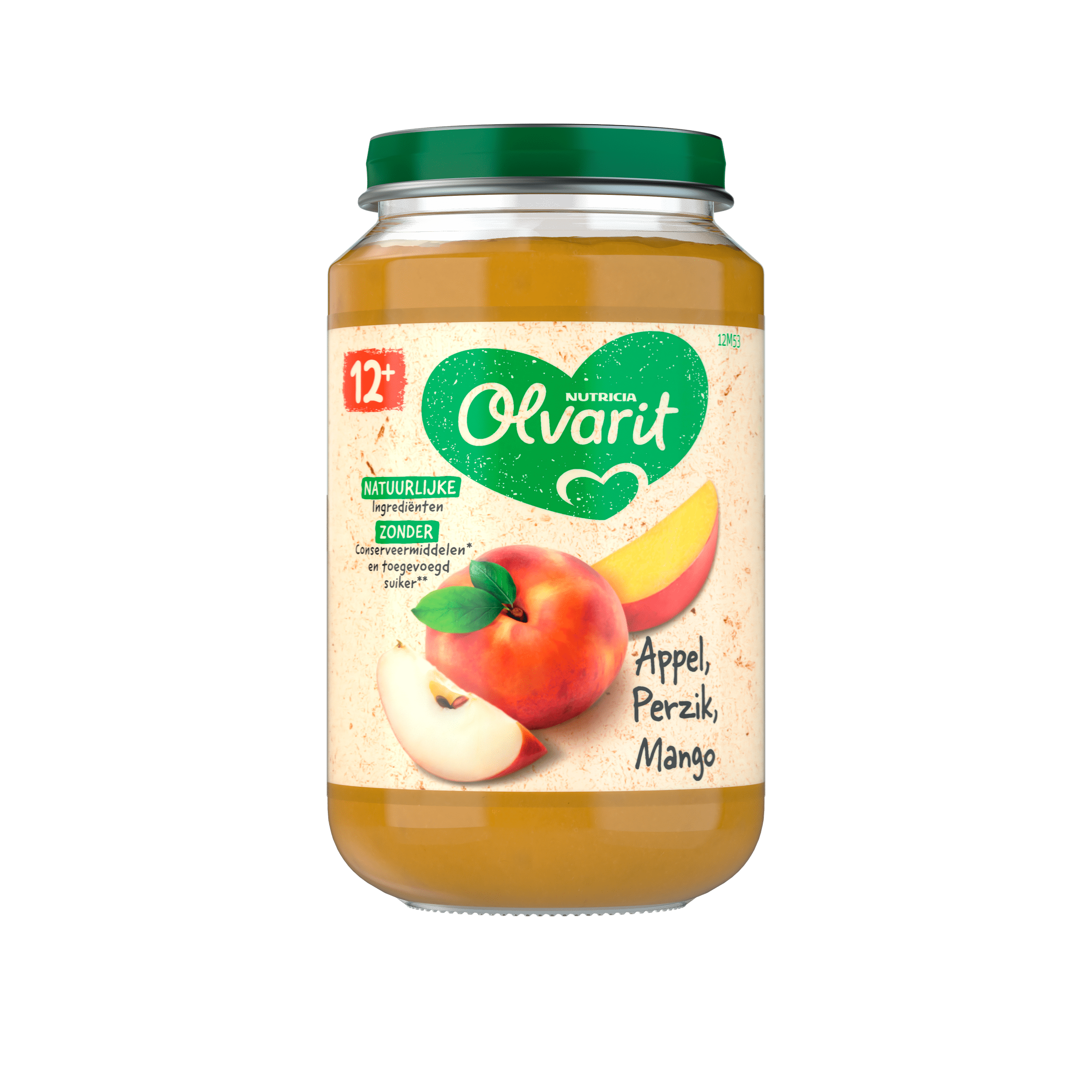 Olvarit 12+mnd Appel Perzik Mango - PLUS Olvarit 12+mnd Appel Perzik Mango - PLUS