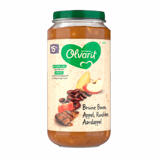 Olvarit 15+mnd Br. Bonen Appel Rund Aardappel - PLUS