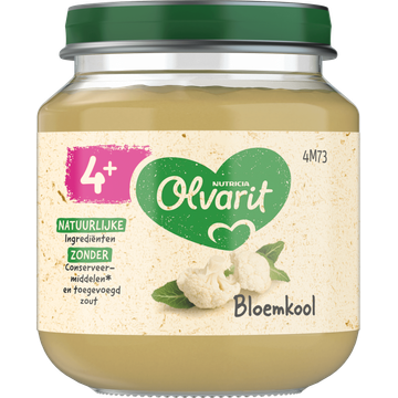 Olvarit 4+ Maanden Bloemkool 125g - JUMBO