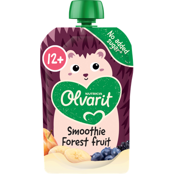 Olvarit Knijpfruit Smoothie Bosvruchten 12+ Maanden - JUMBO