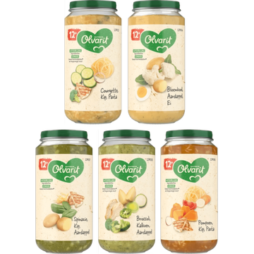 Olvarit Maaltijdpotjes 12+ Maanden - JUMBO