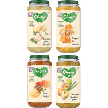 Olvarit Maaltijdpotjes 15+ Maanden - JUMBO