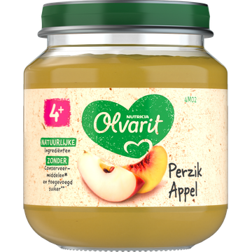 Olvarit Perzik Appel 4+ Maanden - JUMBO