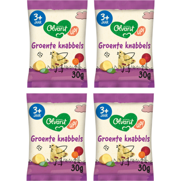 Olvarit Up! Groente Knabbels 3+ Jaar - JUMBO