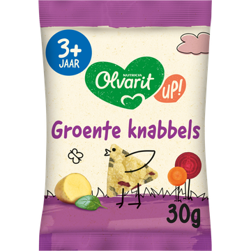 Olvarit Up! Groente Knabbels 3+ Jaar - JUMBO