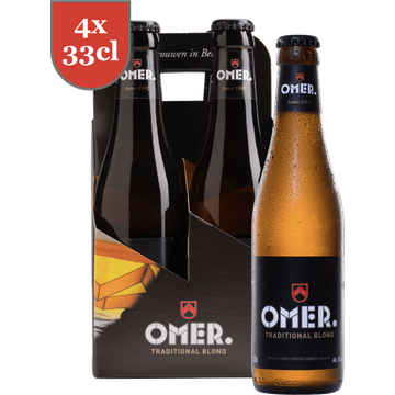 Omer. - Blond - Fles - 4 x 330ML - JUMBO